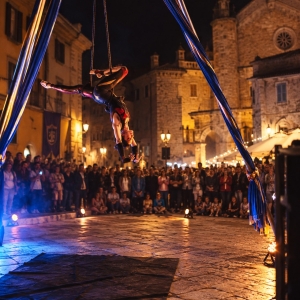 Spettacolo di fuoco e danza aerea per piazze e rievocazioni storiche