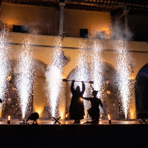 Air Fire Show con coreografie di fuoco per feste di piazza