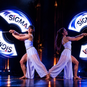 Show LED con logo personalizzato per un evento a Roma
