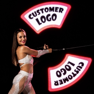 Show LED con logo aziendale e visual personalizzati ad alto impatto